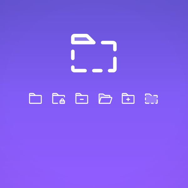 Duotone Folder Pack