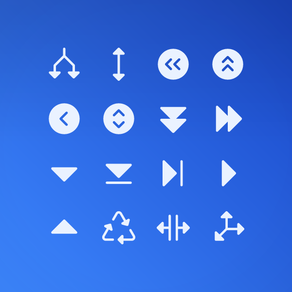 Fill Navigation & Arrows Pack Vol. 4