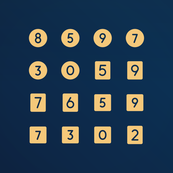 Fill Number Pack