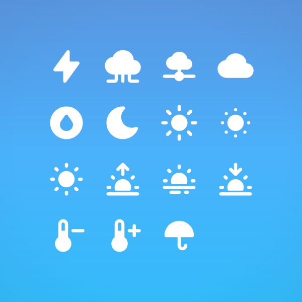 Filled Weather Pack