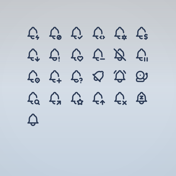 Outline Bell Pack