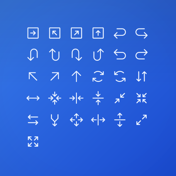 Regular Navigation & Arrows Pack Vol. 3