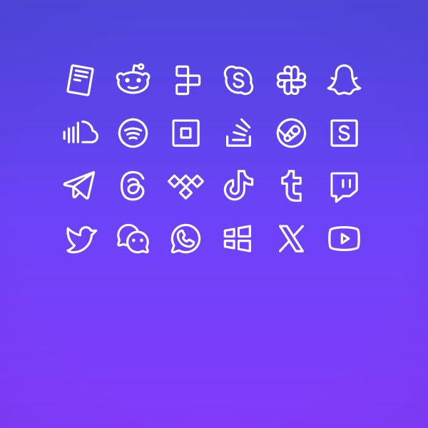 Regular Social & Brands Pack Vol. 3