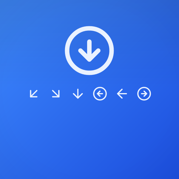 Slim Navigation & Arrows Pack Vol. 1