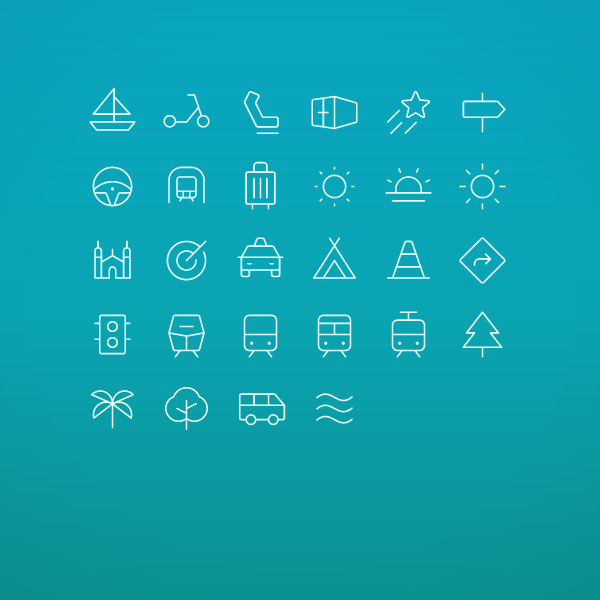 Thin Travel & Maps Pack Vol. 5
